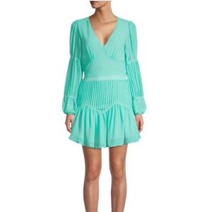 Emmie Rose Pleated Fit Flare Dress